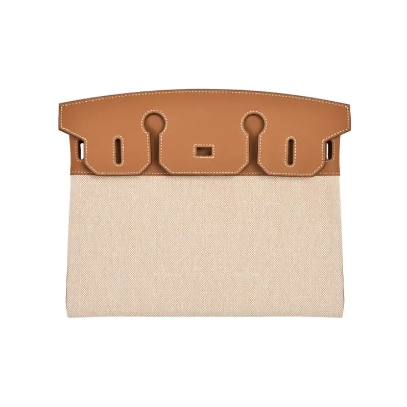 HERMES Birkin Togo Swift Cow Leather 3 in 1 Birkin Bag Handbags Women's Gold Brown/Beige-5