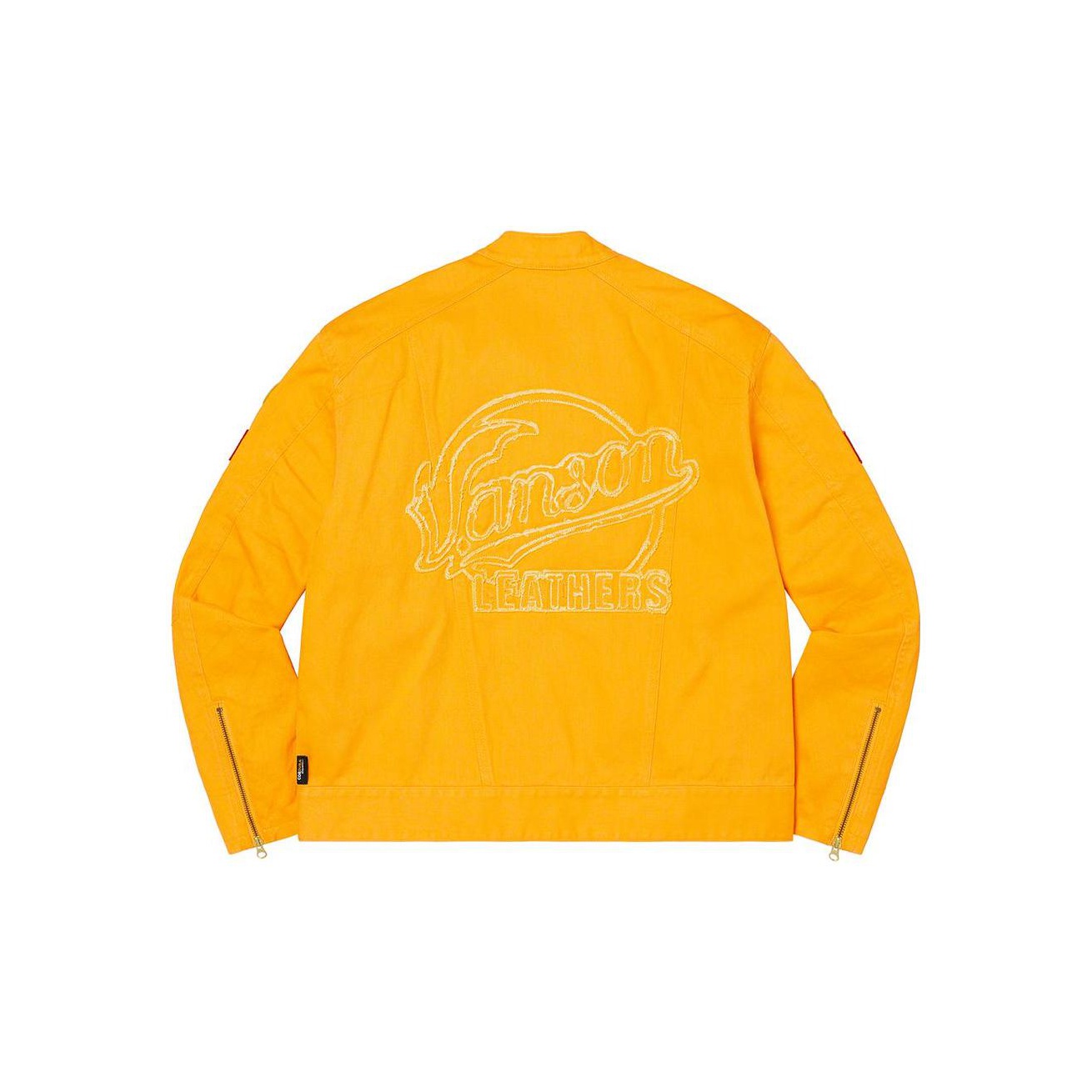 Supreme Vanson Leathers Cordura Denim Jacket (FW22) - $498