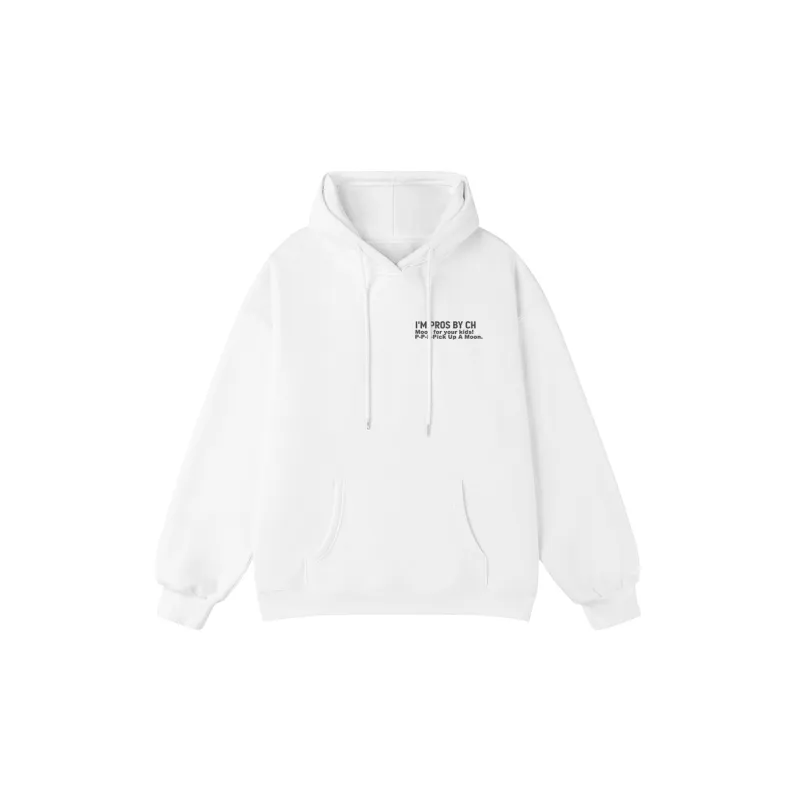 PROS BY CH Hooded Loose Fit Sweatshirt Unisex-3