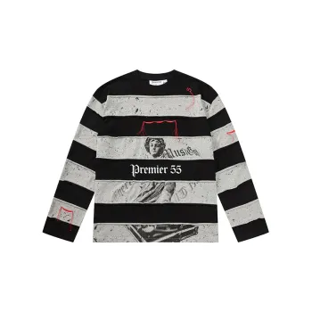 P5 Long Sleeved T Shirt Unisex Multicolor