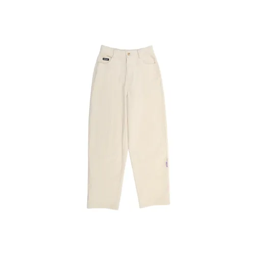 Nerdy Casual Pants Unisex Beige