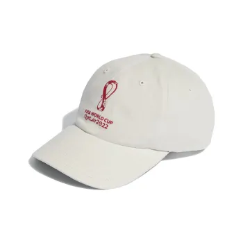 Adidas Cotton Baseball Caps Unisex Gray White