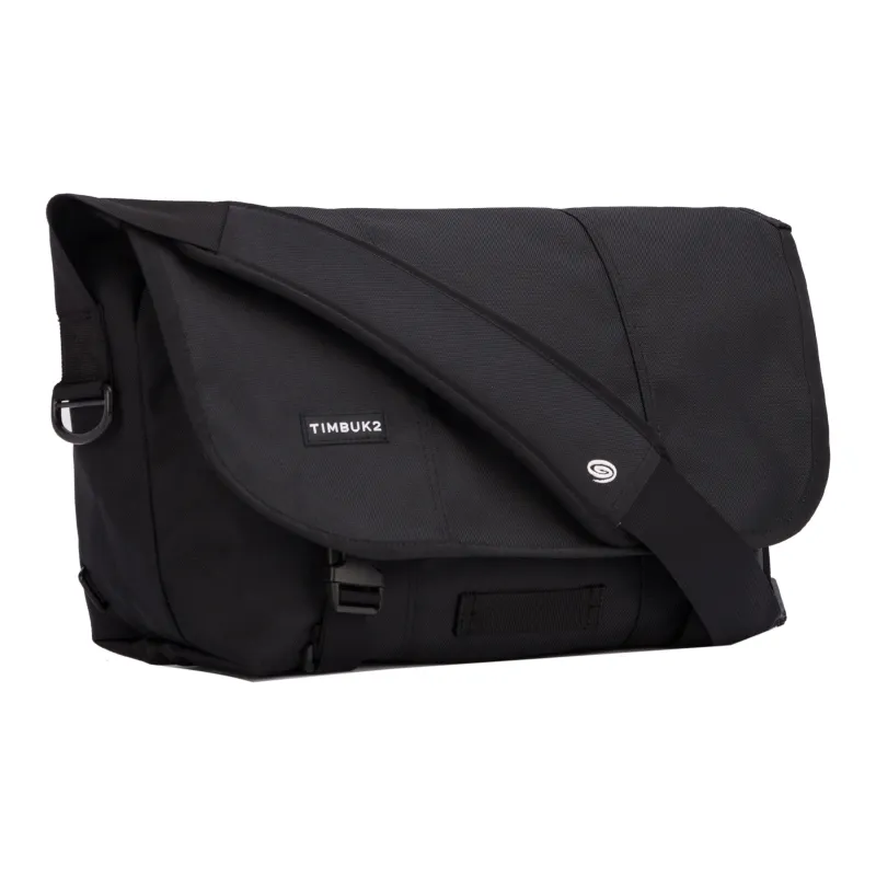 Timbuk2 Polyester Large Capacity Student Messenger Bag Cycling Crossbody Bag Regular Unisex Black-11