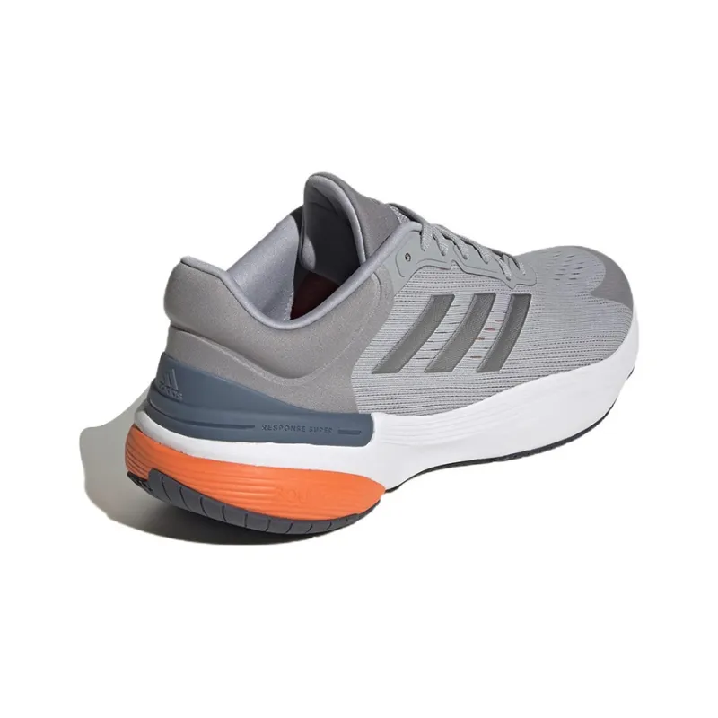 Adidas Response Super 3.0 Anti-Slip And Wear-Resistant Lightweight Low-Top Running Shoes Men's Gray Orange-3