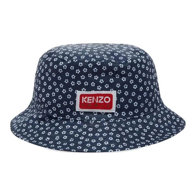 KENZO All-Over Sakura Flower Reversible Bucket Hat-0