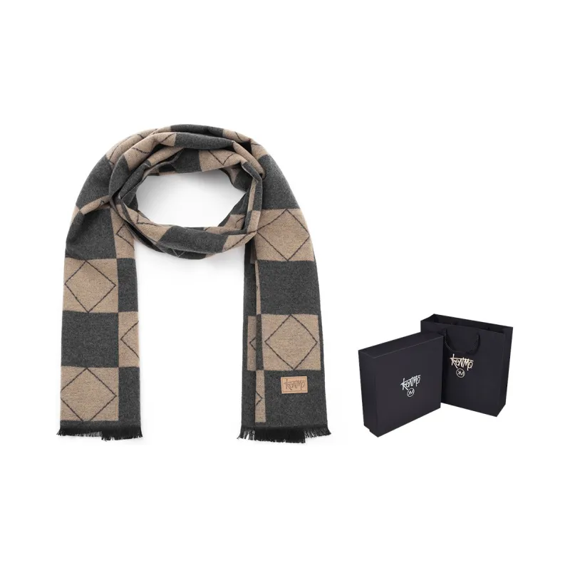 KENMO Knit Scarves Unisex-17