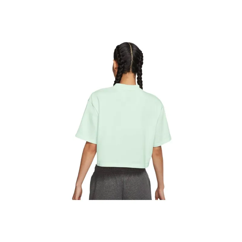 Nike Crop Tops Women's Light Green-1