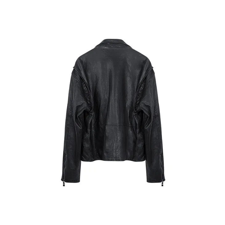 HUANXIANGZHE Jackets Unisex Black-1