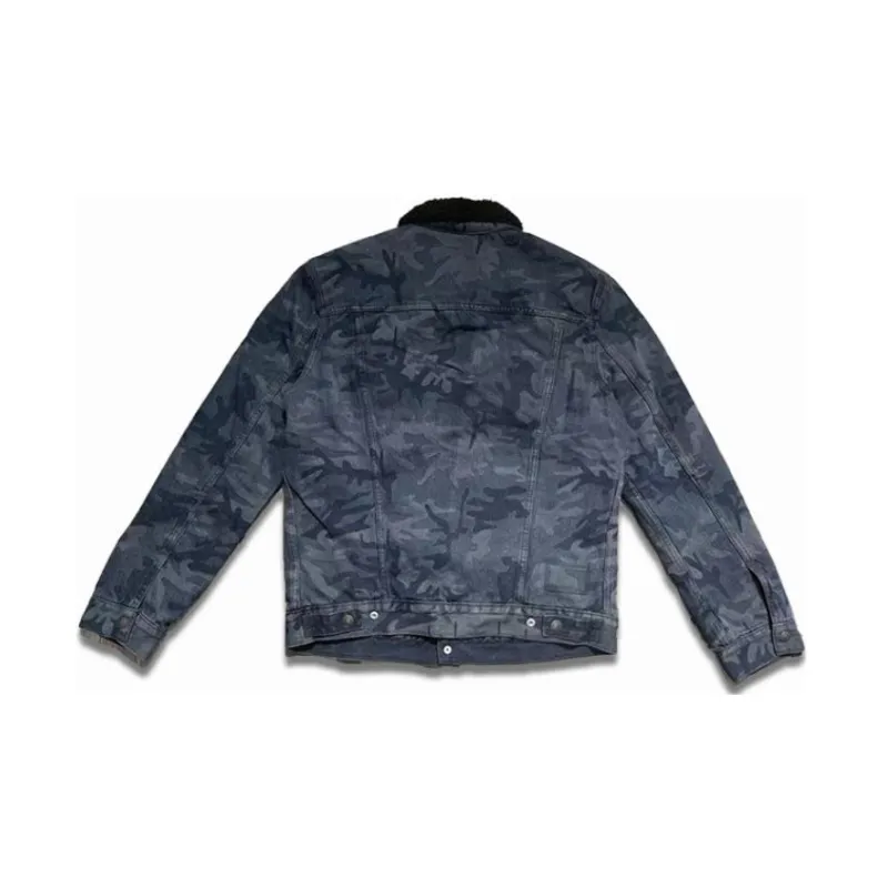 Levis Jackets Men Navy Blue-1