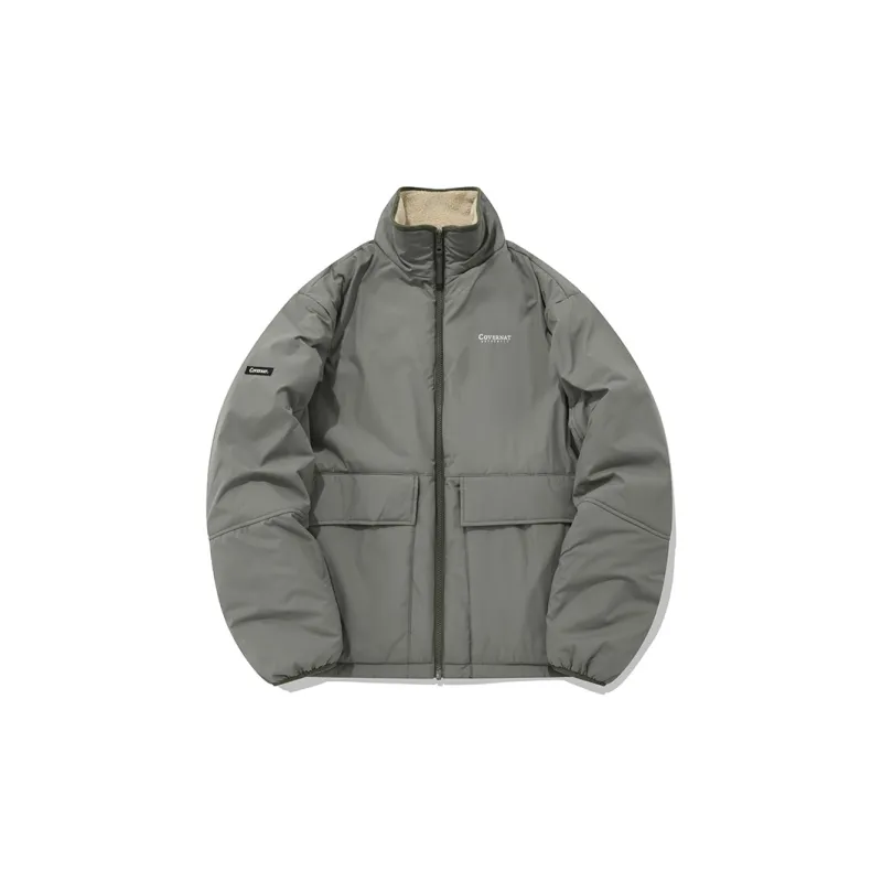 COVERNAT Puffer Jacket Unisex Beige-2