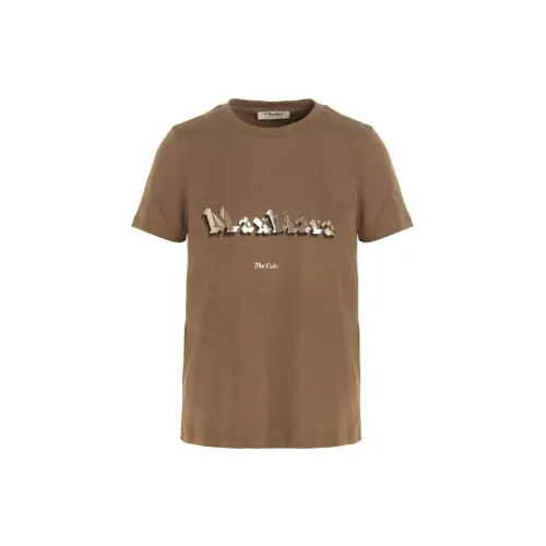 'S MAX MARA T-Shirts Women's Brown