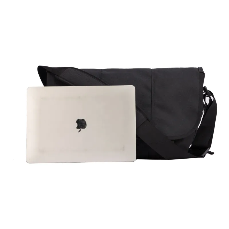 Timbuk2 Polyester Large Capacity Student Messenger Bag Cycling Crossbody Bag Regular Unisex Black-10