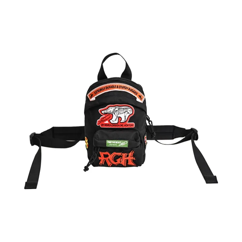 Rough Enough Canvas Crossbody Small Bag, Canvas Bag, One Shoulder Handbag Medium Size Unisex-0
