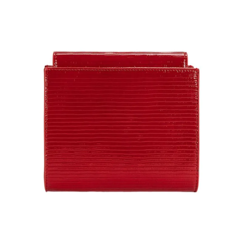 Elisabetta Franchi One Shoulder Crossbody Clutches Women's Red-1