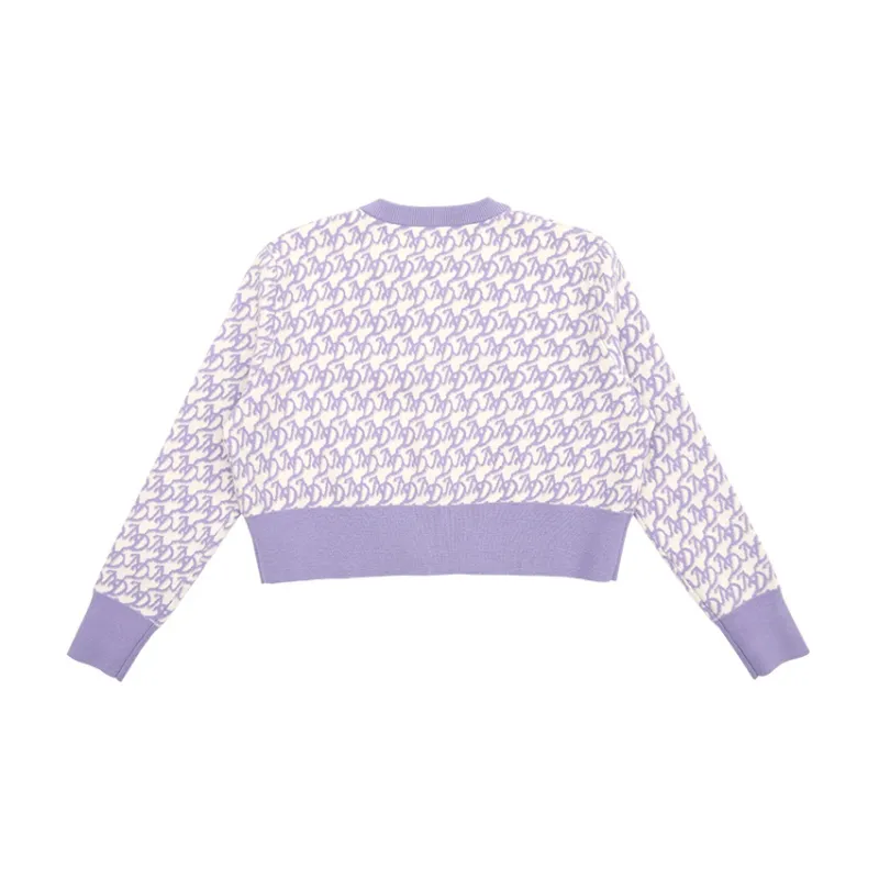 Nerdy Knitwear Women's Purple-1