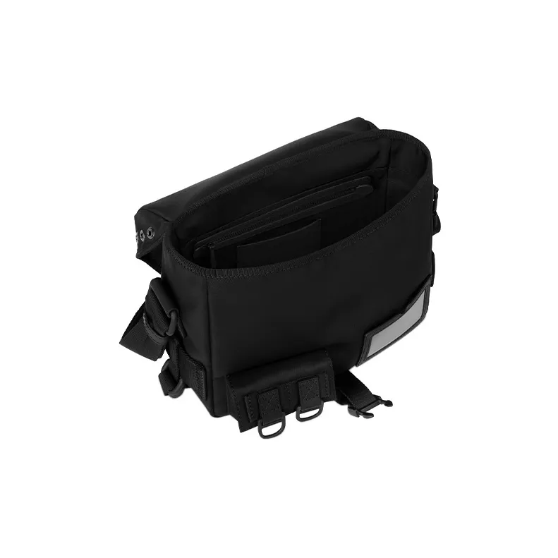 MOSCHINO SMILEY Collaboration Nylon Shoulder Bag Crossbody Bag Men's Black-2