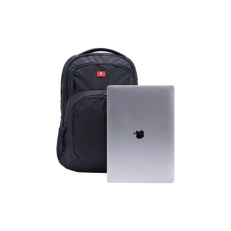 SWIZA Backpack Large Size Unisex Black-4
