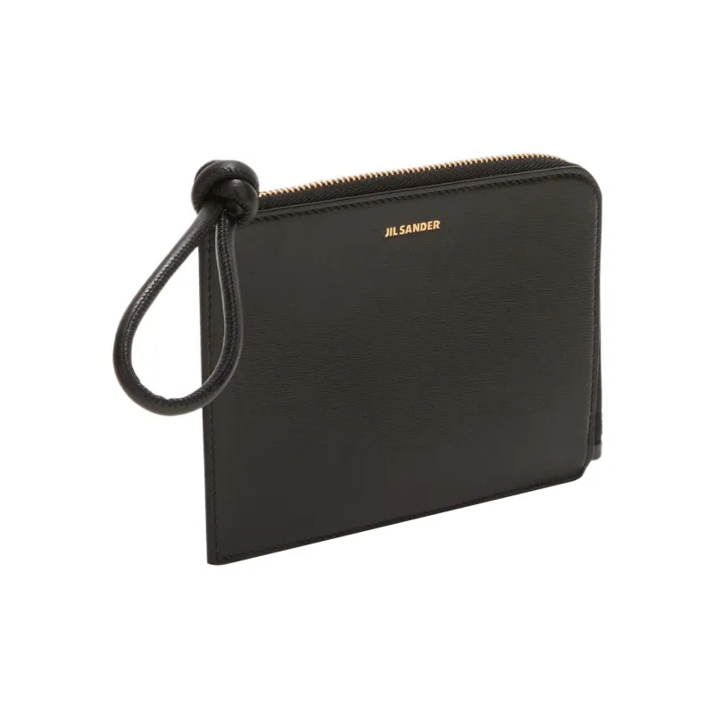 JIL SANDER Logo Embossed Coin Purse-1