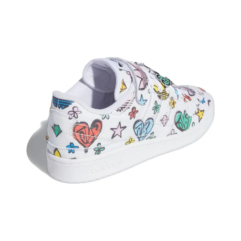 Adidas Forum 84 Low Jeremy Scott Monogram Graffiti-3