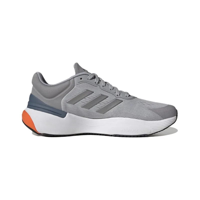 Adidas Response Super 3.0 Anti-Slip And Wear-Resistant Lightweight Low-Top Running Shoes Men's Gray Orange-1