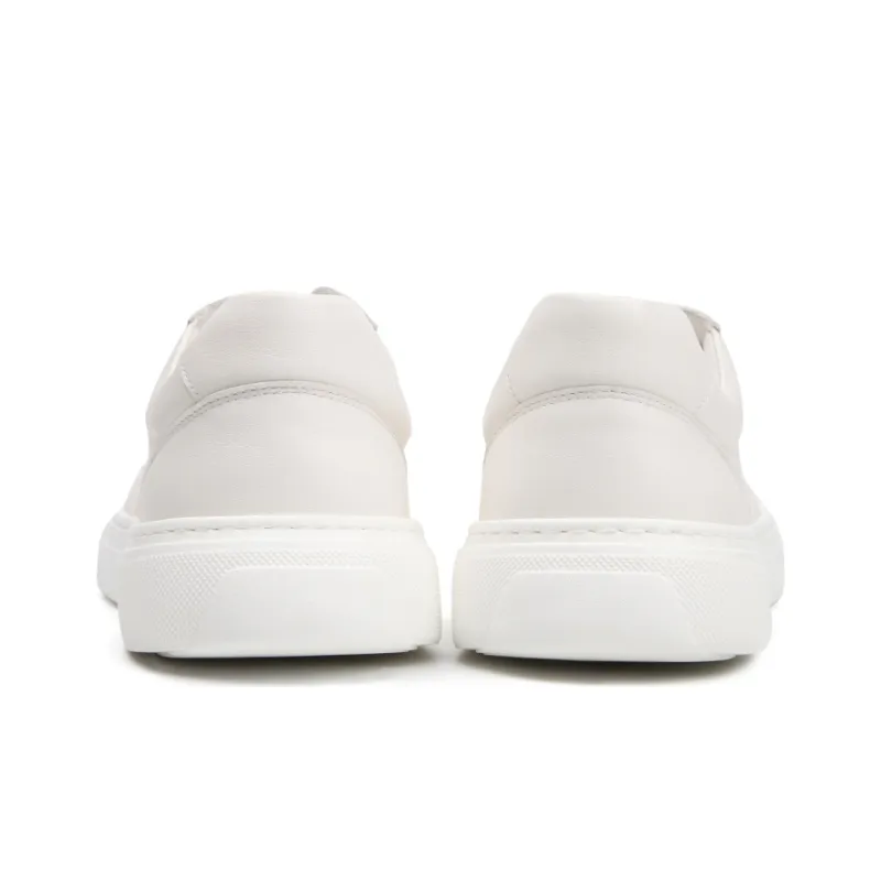 Satchi Low Top Stylish Skateboarding Shoes Men's White-4