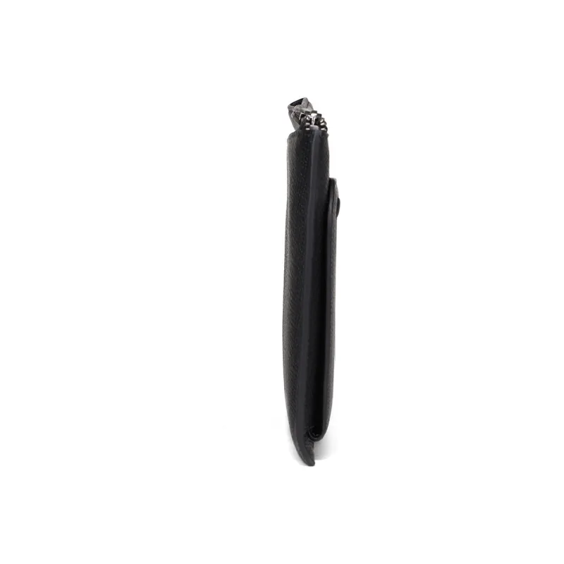 ELLE HOMME Top Grain Cow Leather Leather Wrist Bags Clutches Men's Black-5