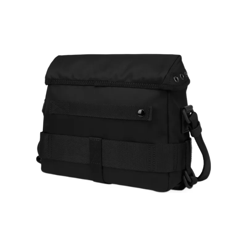 MOSCHINO SMILEY Collaboration Nylon Shoulder Bag Crossbody Bag Men's Black-1