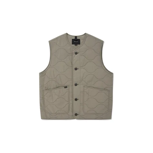 COVERNAT Vests Unisex Beige