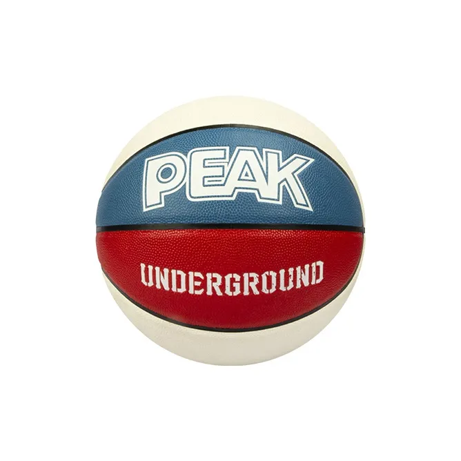 PEAK PU Basketball Blue Red White Size 7 Ball Training Unisex-1