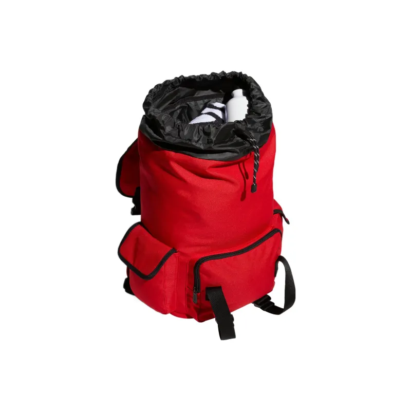 Adidas Neo Recycled Material Backpack Regular Unisex Light Scarlet-3