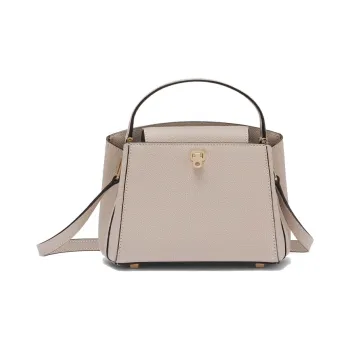 Valextra Brera Calfskin Shoulder Bag, Crossbody Bag, Handbag Mini Women's Nude