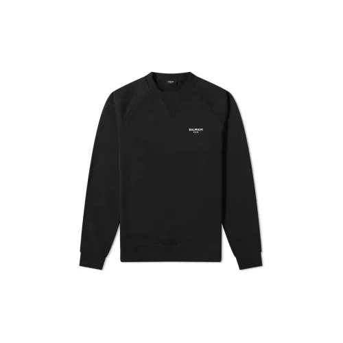 BALMAIN Sweatshirts Men Black