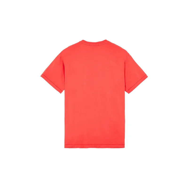 STONE ISLAND 60/2 Cotton Jersey Garment Dyed T Shirt-1