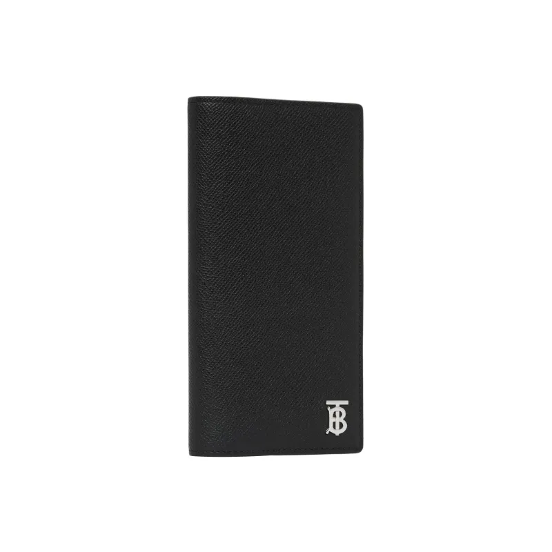 Burberry Calfskin Wallet Men's Black-1