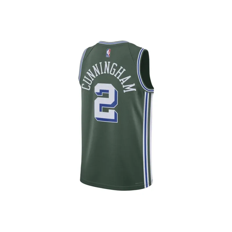 Nike NBA Basketball Jerseys Unisex Grass Green-1