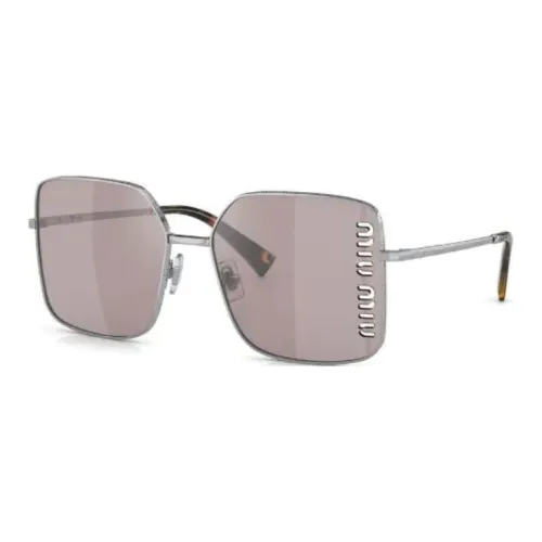 MIU MIU Sunglasses Women's Silver