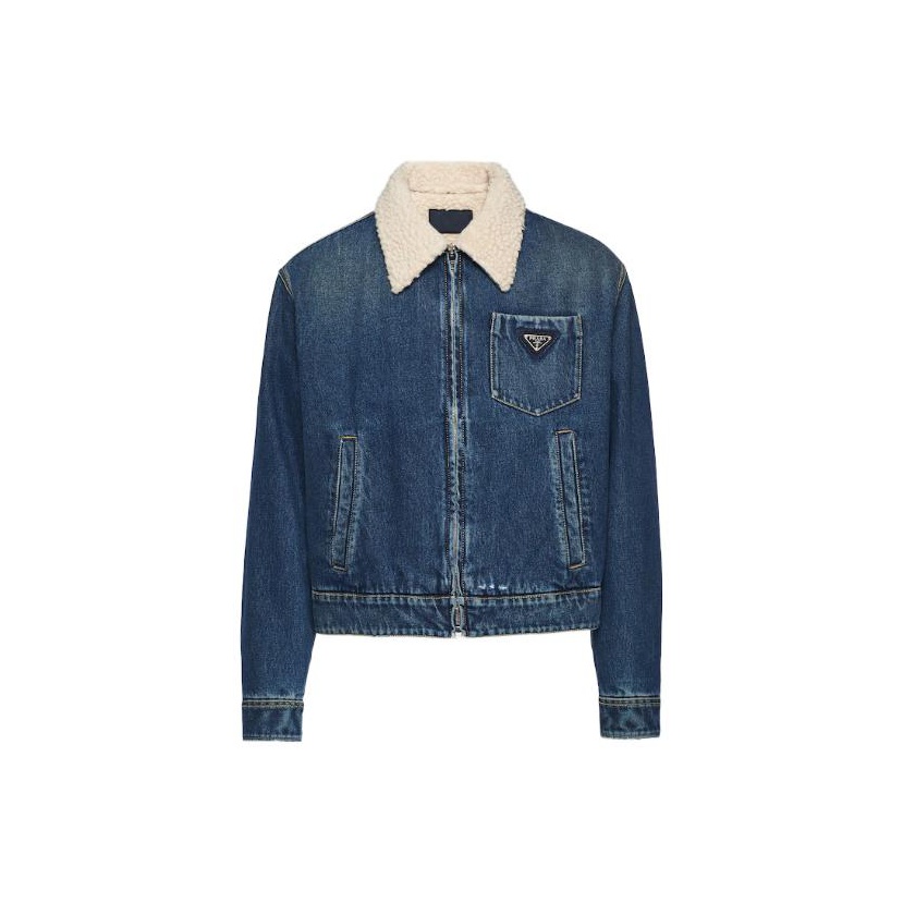 PRADA Denim Jackets on Sale & Authentic - POIZON