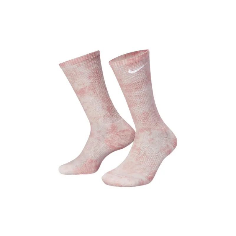 Nike Everyday Plus Cushioned Crew Socks Bleached Coral/Light Soft Pink/White-0