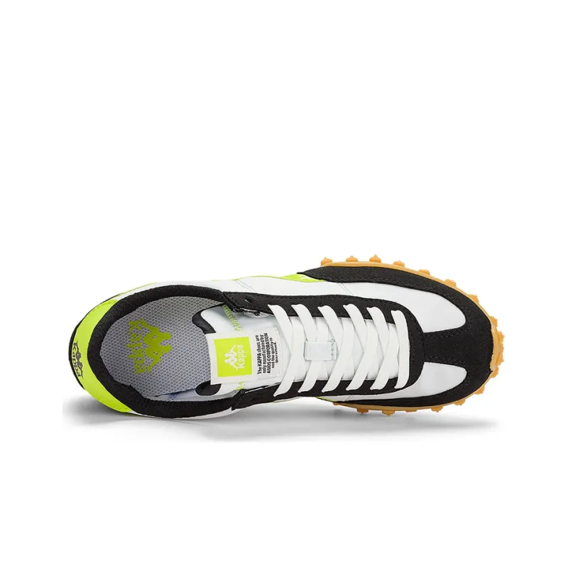 Kappa Coverage Low Top Casual Running Shoes Unisex Gray Black-3