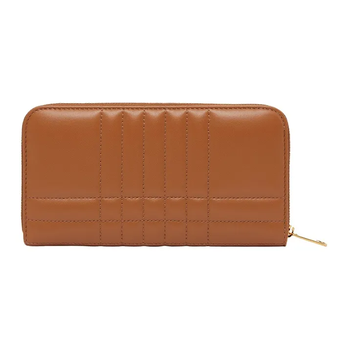 Burberry Lola Lola Bag Lambskin Wallet Women's Maple Brown-2