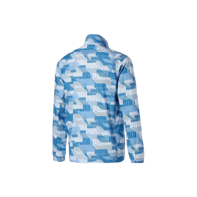 PUMA Jackets Men Light Blue-1