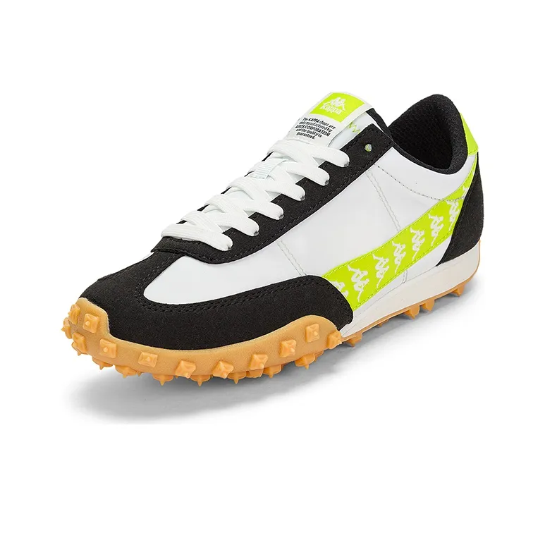 Kappa Coverage Low Top Casual Running Shoes Unisex Gray Black-1