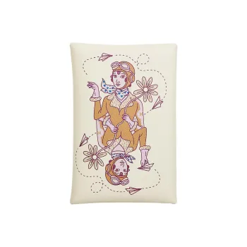 HERMES Calvi Swift Calfskin Card Holder Women's I2 Nata Cream White