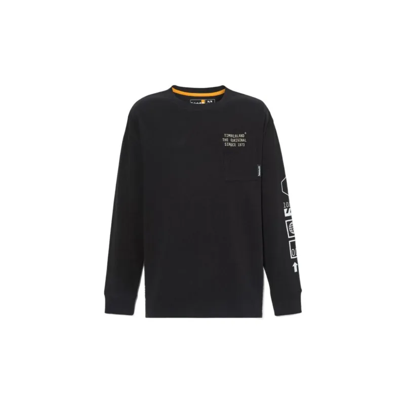 Timberland T-Shirts Men Black-0