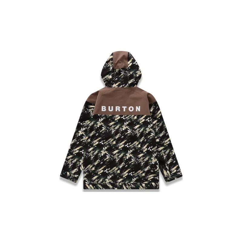 BURTON Aizawa Ski Tops Unisex Green Camouflage-1