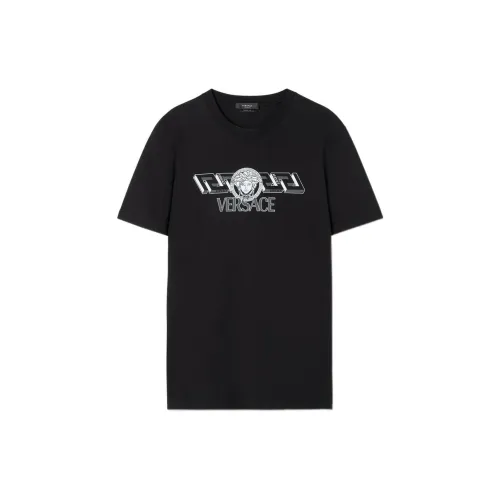 VERSACE T-Shirts Men Black