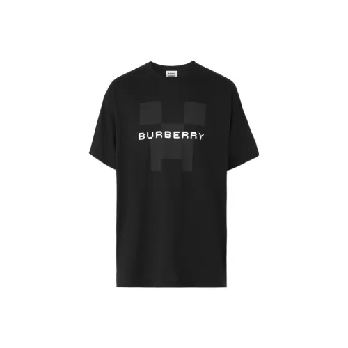 Burberry X Minecraft Logo Print Cotton T-shirt 