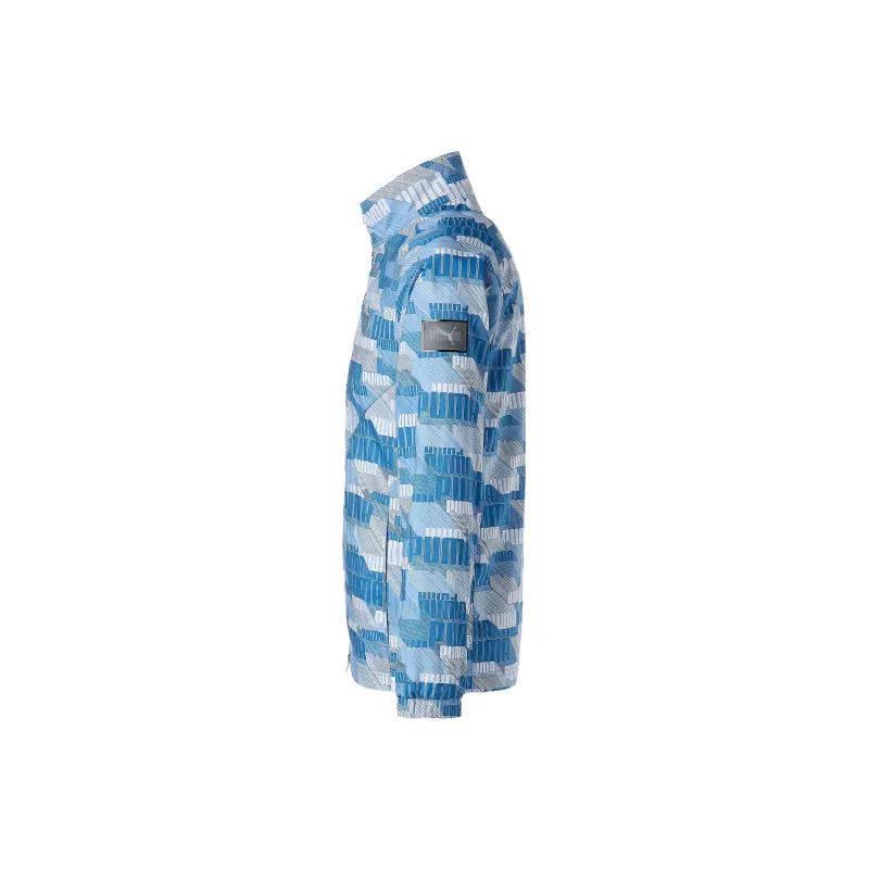 PUMA Jackets Men Light Blue-2