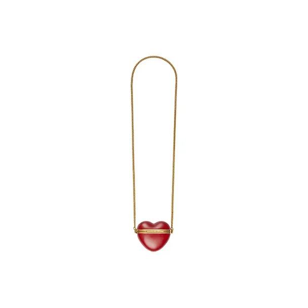 GUCCI Resin Shoulder Bag, Crossbody Bag With AirPods Case And Earphone Case Women's Red/Gold-3