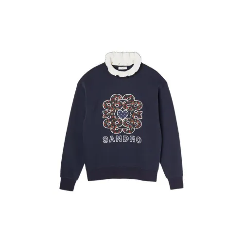 Sandro Sweatshirts Women's Dark Blue